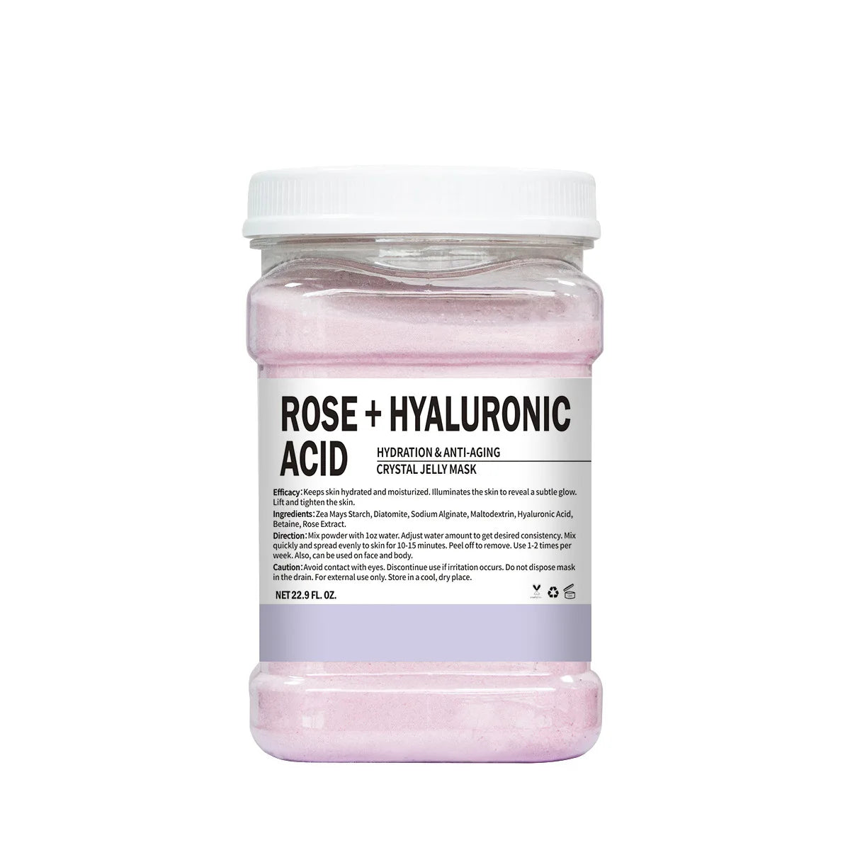 Rose Hyaluronic Acid 650g Powder Mix